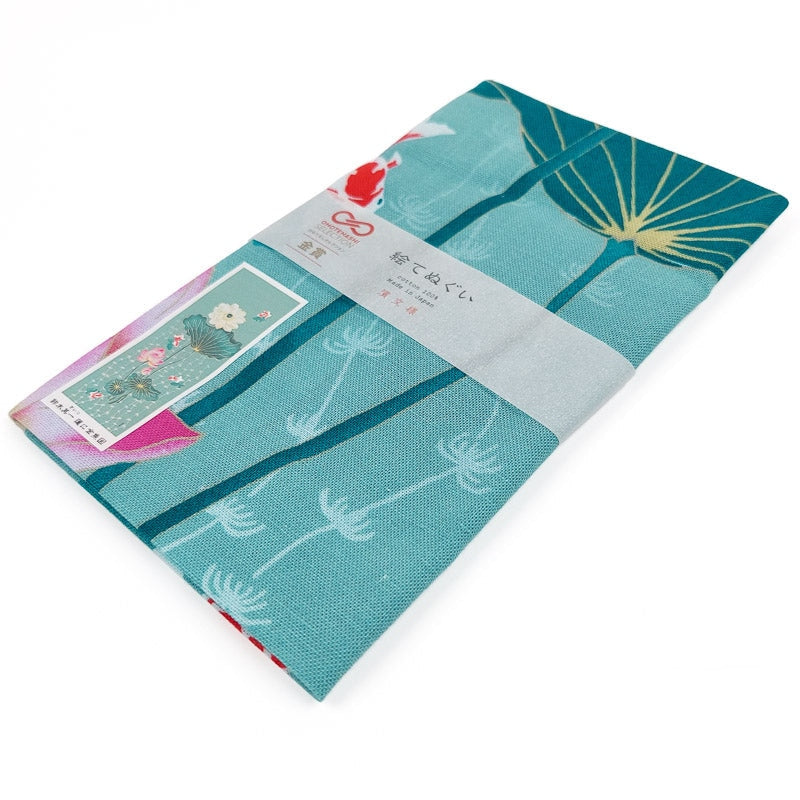 Tenugui Sacred Lotus Towel