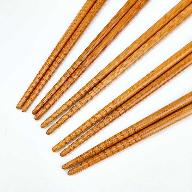 Set of 5 Pairs of Bamboo Chopsticks