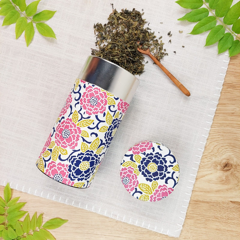 Washi Paper Tea Box - Purple
